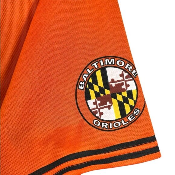 Baltimore Orioles Baseball Jersey JJ Hardy #2 Button Up Orange Unisex Mens XL - Picture 5 of 16